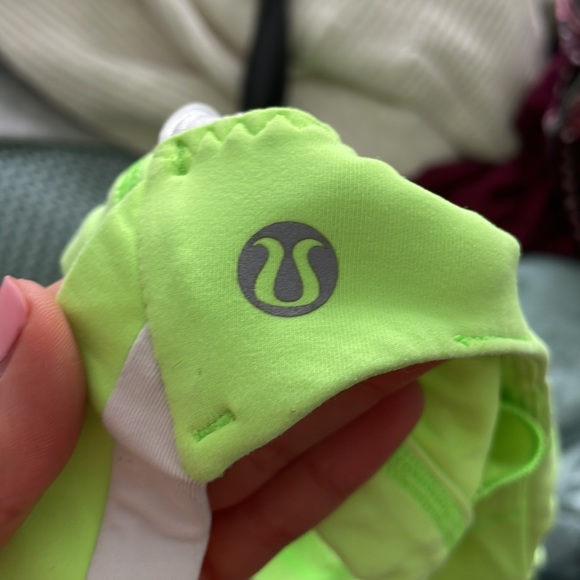 Neon green lululemon sports bra Stuff Your Bra. - Picture 5 of 8